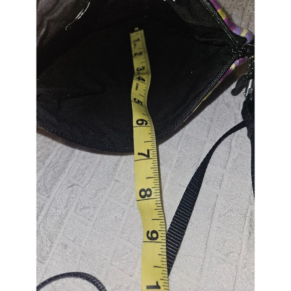 Vintage Nymf Women's Purple & Green Crossbody HandBag Purse (Made in the USA) - Picture 7 of 12